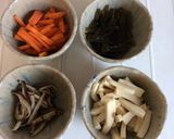 味わい深い干しワラビ煮物作り方2写真