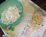 簡単おつまみ☆もやしのキムチ入りナムル作り方6写真