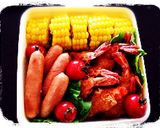 運動会のお弁当。 2014作り方3写真