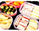 運動会のお弁当。 2014作り方4写真