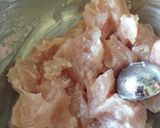 とろけるような柔らかさ♪鶏ササミの親子丼作り方9写真