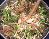 ミョウガとカイワレ大根のおかかまぶし☆作り方5写真