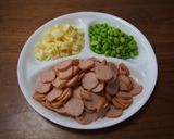 枝豆とチーズのウインナーパン作り方3写真