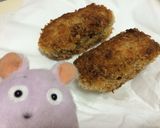 塩麹でやわらかチーズミルフィーユ牛かつ作り方6写真