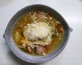 短時間!!でパルメザン*コンソメスープ作り方6写真