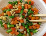 大豆と根菜・いんげんの昆布みぞれ和え♡作り方9写真