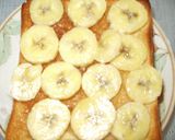 カフェのバナナハニートースト作り方5写真
