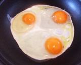 半熟目玉焼き作り方2写真