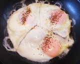 半熟目玉焼き作り方4写真