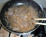 千切り大根の肉炒め作り方4写真