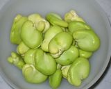 そら豆と海老の豆板醬炒め作り方2写真