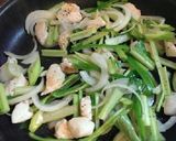 野菜たっぷりささ身の和風パスタ♪作り方3写真