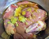 簡単♪暖かい鶏レバーのオリーブオイル煮作り方4写真