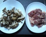 シンプルな鶏肉と舞茸のソテー作り方1写真