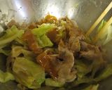 豚肉とキャベツの酢味噌和え作り方4写真