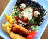 思わず キャー!!! ゾンビ弁当……☆作り方1写真