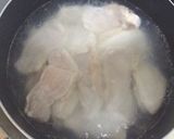 驚きの柔らかさ！鶏ムネ肉で冷やし梅山葵作り方2写真