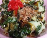 超簡単 桑の葉のお好み焼きもどき作り方4写真