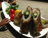 竹輪＆アスパラ天ぷら風✿お弁当にもイイね作り方7写真