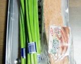 ニンニクの芽・人参・ベーコンのごま油炒め作り方1写真