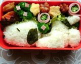 簡単キャラ弁☆スヌーピーはお休み中★作り方6写真
