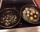 ガーリッククリームソースのホタテ作り方1写真