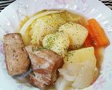 お肉、野菜ゴロゴロ豚バラブロックのポトフ作り方13写真