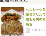 ヘルシー☆魚焼きグリルで鶏もも肉の素焼き作り方9写真