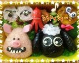 ひつじのショーンとブタさん☆キャラ弁作り方7写真