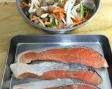 鮭のホイル焼き作り方1写真