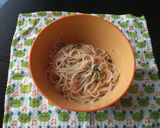 ほうれん草とハムのスパゲッティサラダ作り方3写真