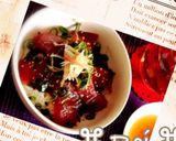 簡単☆鮪の漬け丼☆作り方5写真