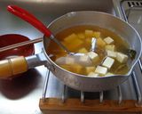 最速の味噌汁（豆腐）作り方12写真
