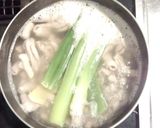 じっくり煮込むやわらかもつ煮作り方1写真