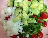 キヌアのシンプルサラダ作り方4写真