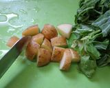 最速の味噌汁（キャベツ☆じゃが芋）作り方3写真