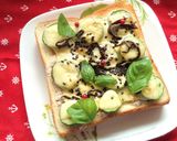 香ばし美味♡胡瓜のバジル風味和トースト作り方7写真