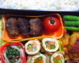 冷凍OKお弁当おせちに♪くるくる信田巻き作り方18写真