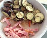 夏野菜パスタ☆たっぷりナスのトマトソース作り方4写真