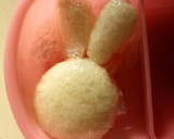 キャラ弁★☆簡単 うさぎチャン作り方1写真