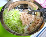 豆腐とツナのお好み焼き作り方3写真