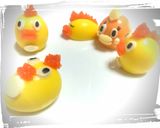 そらじろー蕎麦♪うずらの卵キャラ弁にも♪作り方5写真