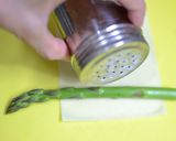 アスパラの春巻き作り方5写真