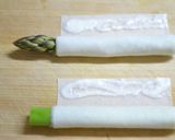 アスパラの春巻き作り方6写真