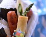 アスパラの春巻き作り方15写真