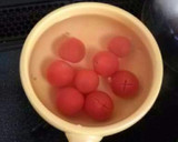 離乳食初期 プチトマトの裏ごし冷凍保存作り方2写真