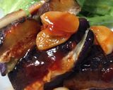 なすの肉挟み焼き(^O^)酢豚味作り方9写真