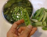 きれいでおいしい♡青豆ごはん作り方2写真