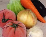 冷蔵庫一掃!余り野菜の冷凍トマト煮込み♪作り方1写真