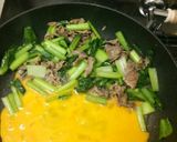 小松菜と牛肉炒め作り方4写真